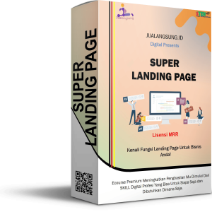 KELAS SUPER LANDING PAGE Lisensi MRR