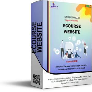 KELAS ECOURSE WEBSITE Lisensi MRR